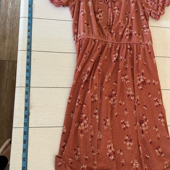 Wallflower Large Floral dress mauve pink - Picture 8 of 9